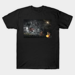 GRAVEYARD ART PRINTS T-Shirt